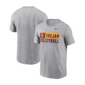 USC Trojans Women's Nike Volleyball SC Interlock Gray T-Shirt